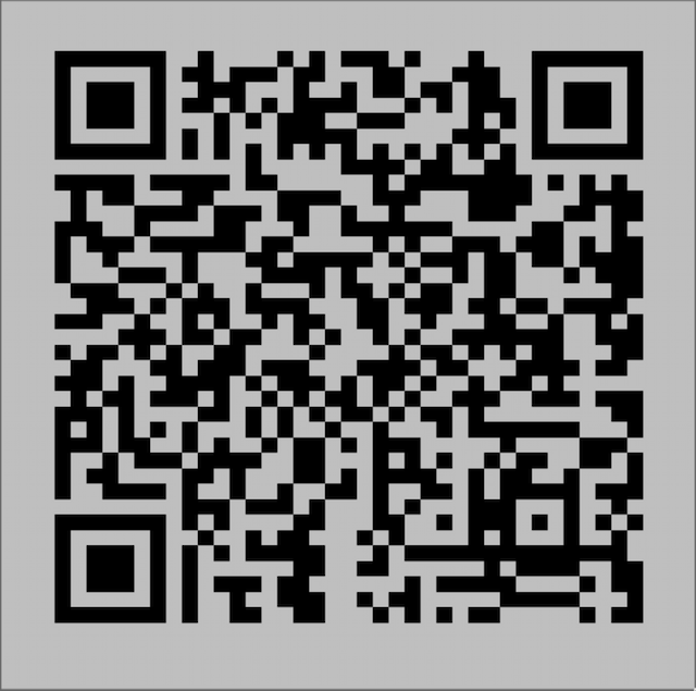 QR code for minigame